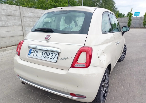 Fiat 500 cena 38900 przebieg: 31000, rok produkcji 2018 z Pleszew małe 191